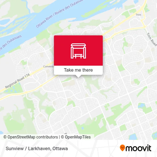 Sunview / Larkhaven map