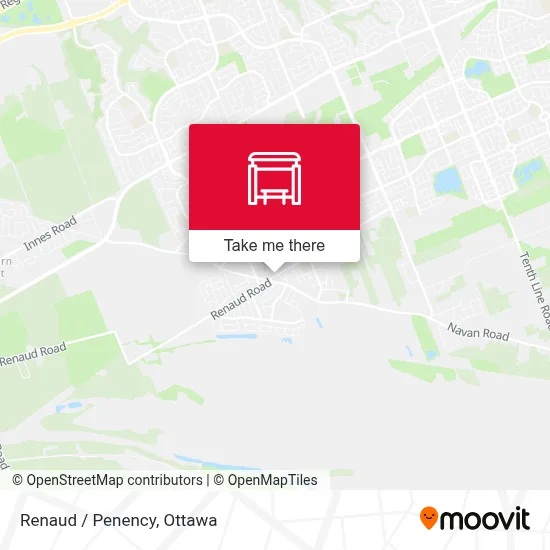 Renaud / Penency map