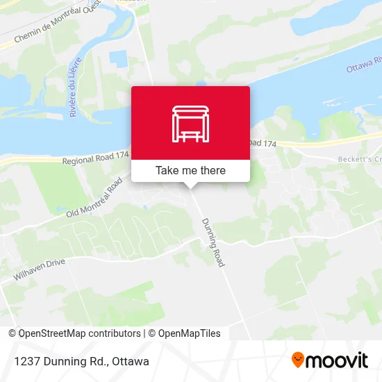 1237 Dunning Rd. map