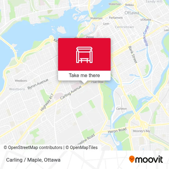 Carling / Maple map