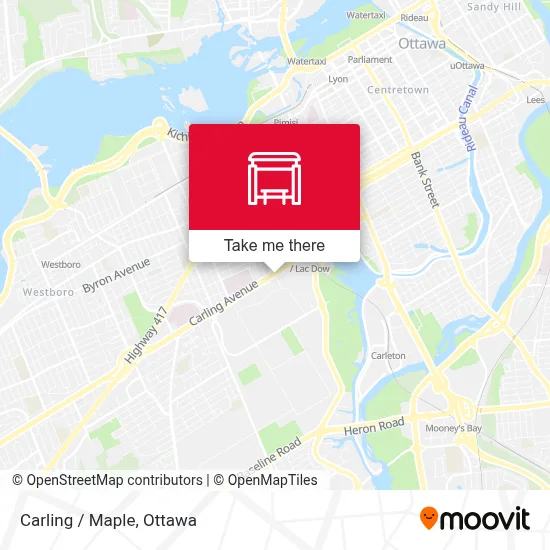 Carling / Maple map