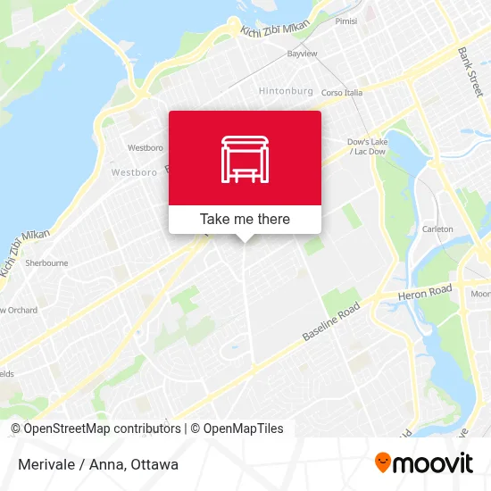 Merivale / Anna map