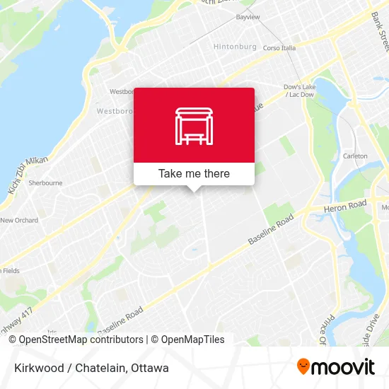 Kirkwood / Chatelain map