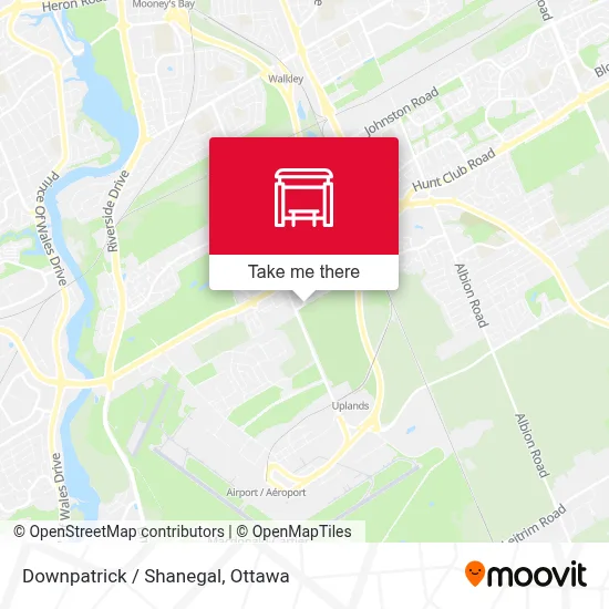 Downpatrick / Shanegal map
