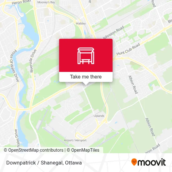 Downpatrick / Shanegal map