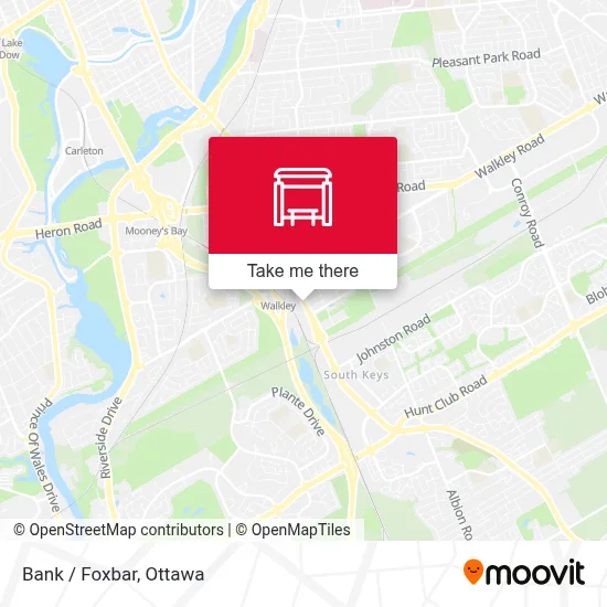Bank / Foxbar map
