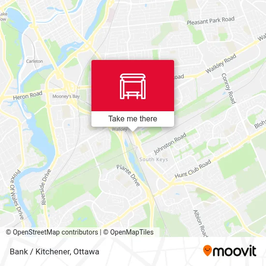 Bank / Kitchener map