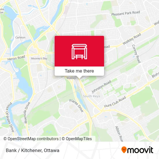 Bank / Kitchener map