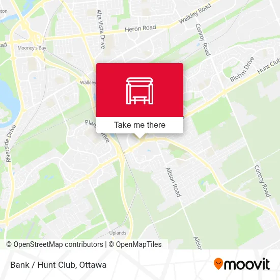 Bank / Hunt Club map