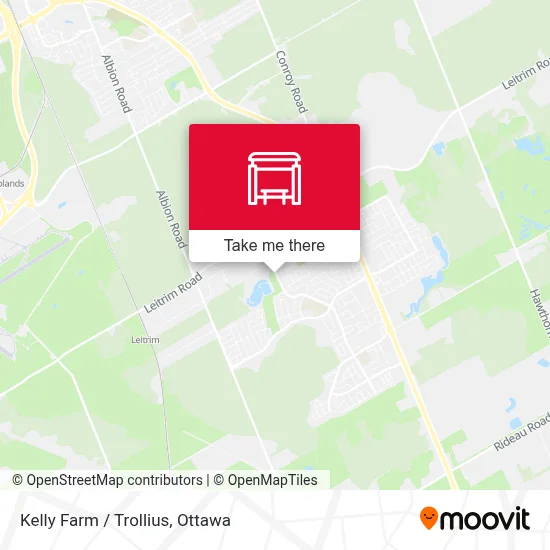 Kelly Farm / Trollius map