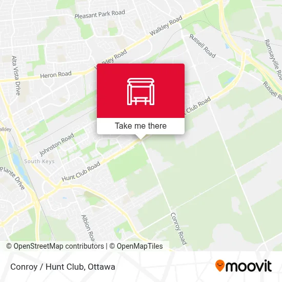 Conroy / Hunt Club map