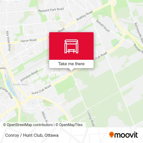 Conroy / Hunt Club map