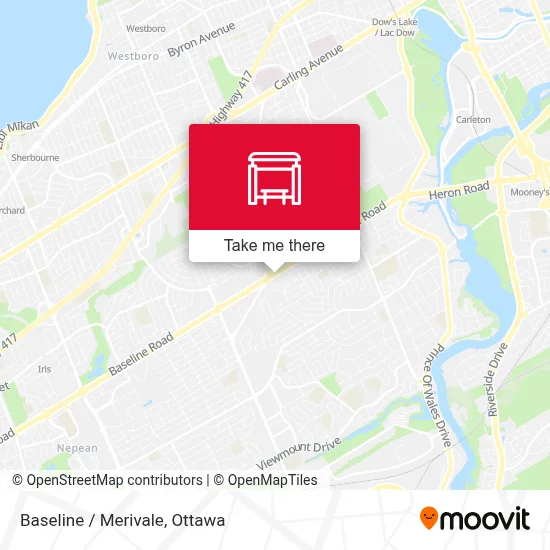 Baseline / Merivale map