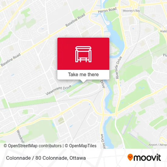 Colonnade / 80 Colonnade map