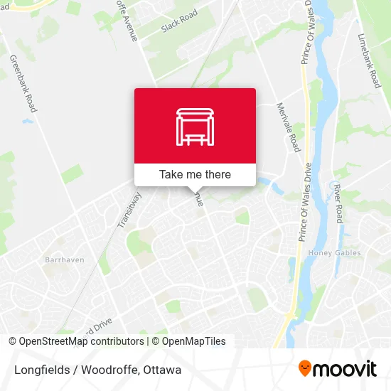 Longfields / Woodroffe map