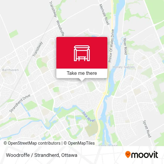 Woodroffe / Strandherd map