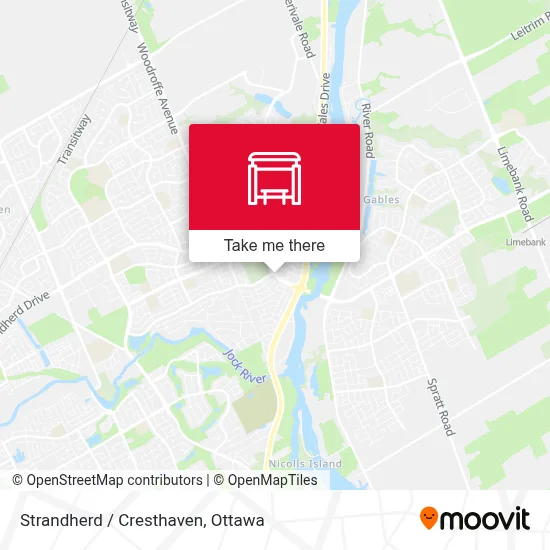 Strandherd / Cresthaven map