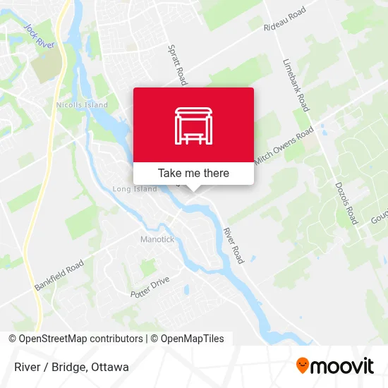 River / Bridge map