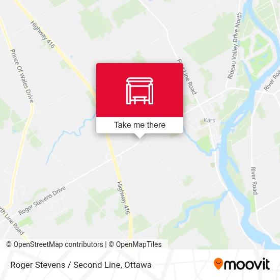 Roger Stevens / Second Line map