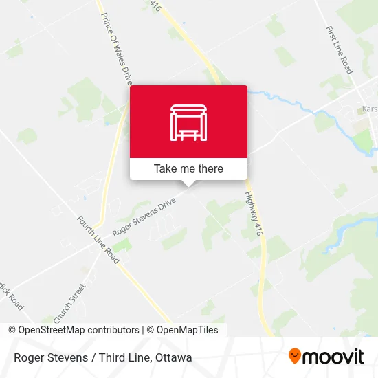 Roger Stevens / Third Line map