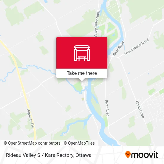 Rideau Valley S / Kars Rectory map