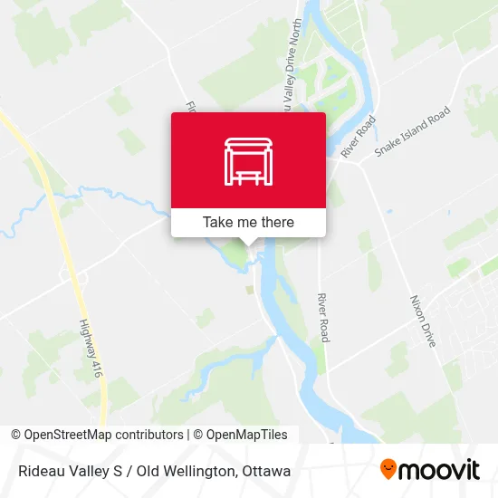 Rideau Valley S / Old Wellington map