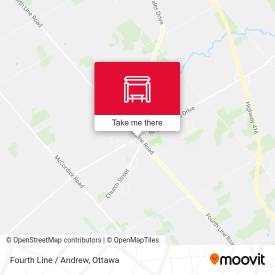 Fourth Line / Andrew map