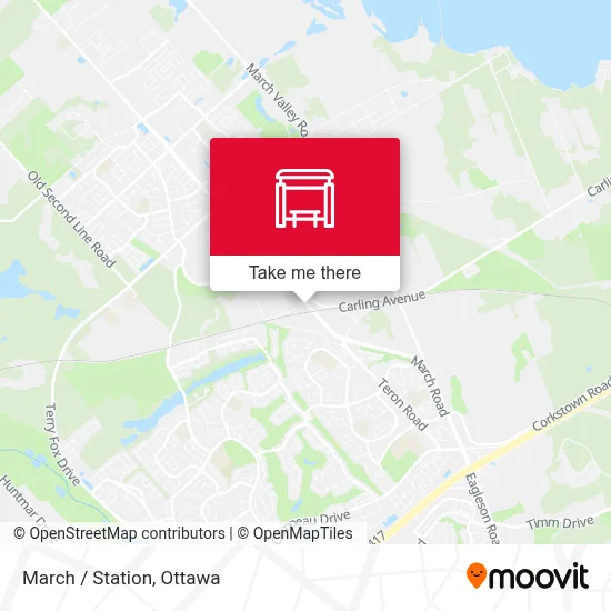 March / Station map