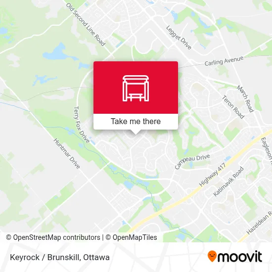 Keyrock / Brunskill map