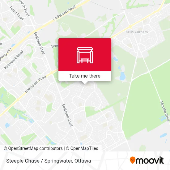 Steeple Chase / Springwater map