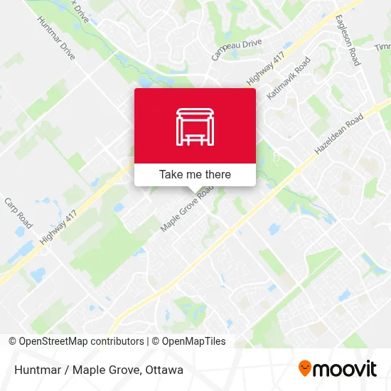 Huntmar / Maple Grove map
