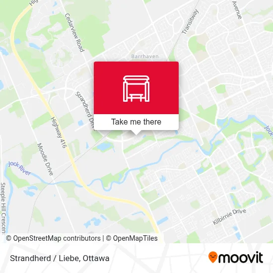 Strandherd / Liebe map