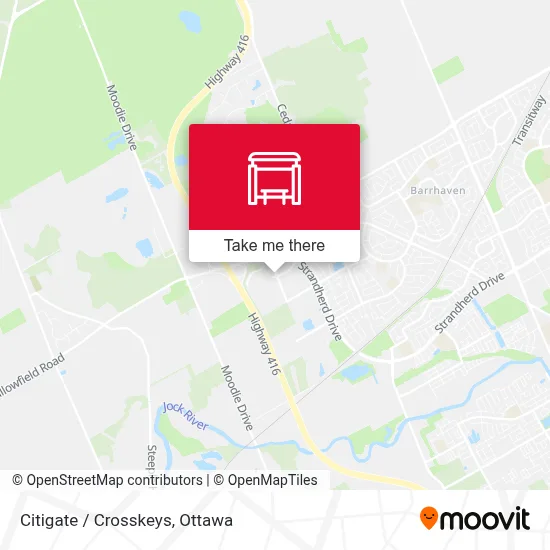 Citigate / Crosskeys map