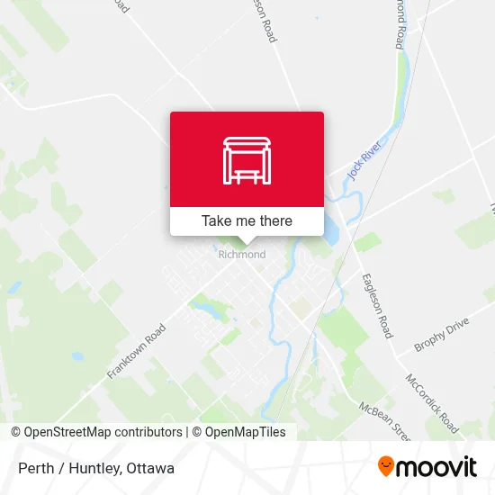 Perth / Huntley map