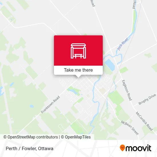 Perth / Fowler map