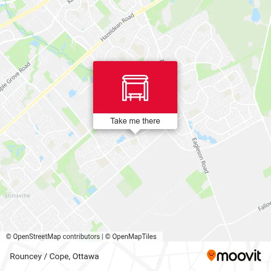 Rouncey / Cope map