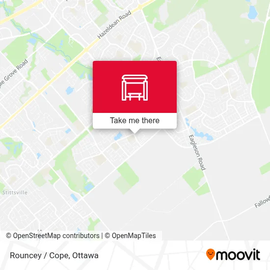 Rouncey / Cope map