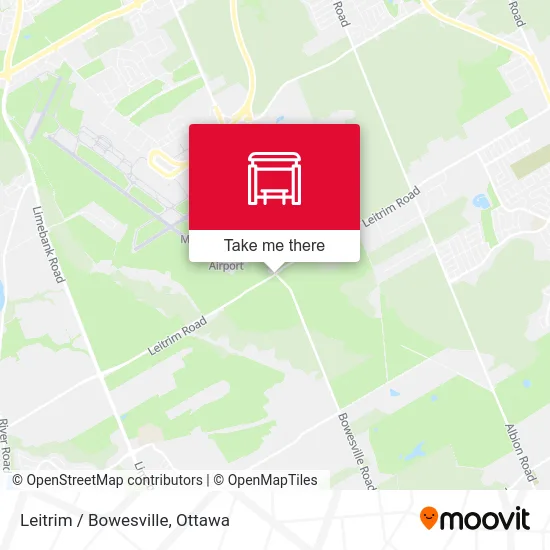 Leitrim / Bowesville map