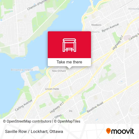 Saville Row / Lockhart map
