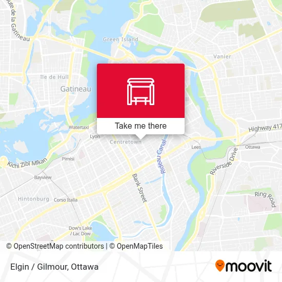 Elgin / Gilmour map