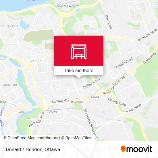 Donald / Hendon map
