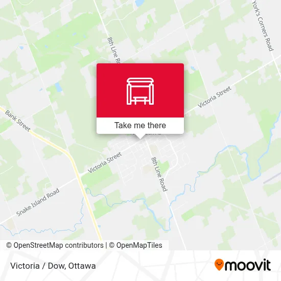 Victoria / Dow map