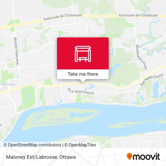 Maloney Est/Labrosse map