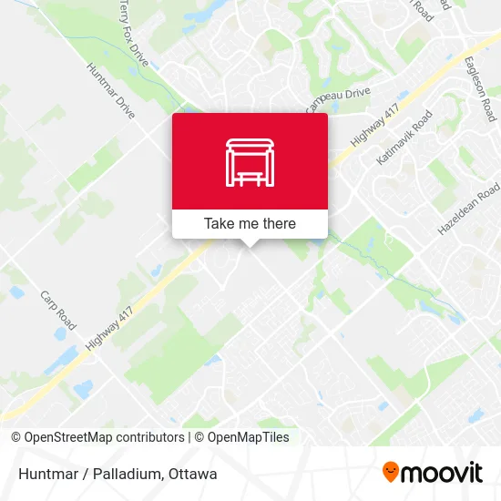 Huntmar / Palladium map