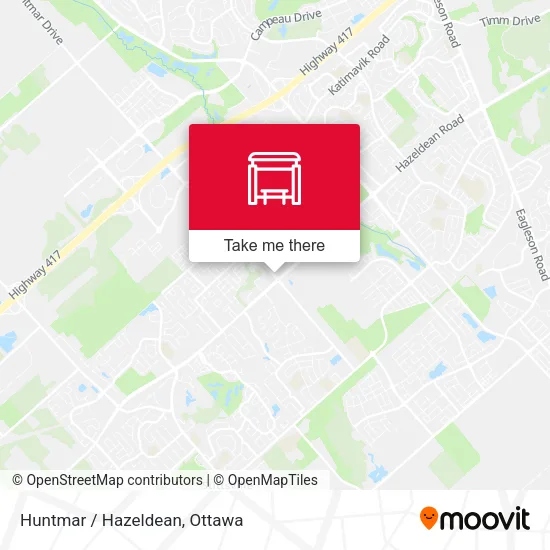 Huntmar / Hazeldean map