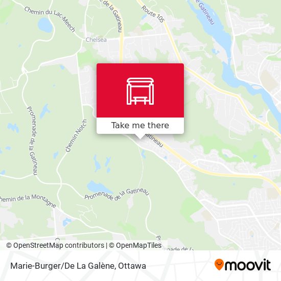 Marie-Burger/De La Galène map
