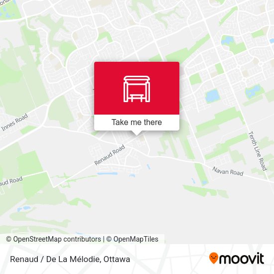 Renaud / De La Mélodie map