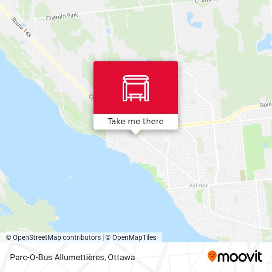 Parc-O-Bus Allumettières map