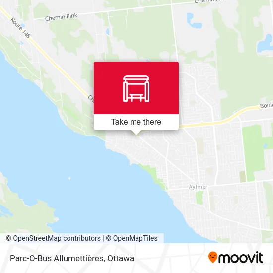 Parc-O-Bus Allumettières map