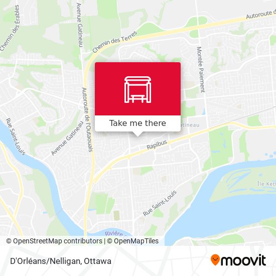 D'Orléans/Nelligan map